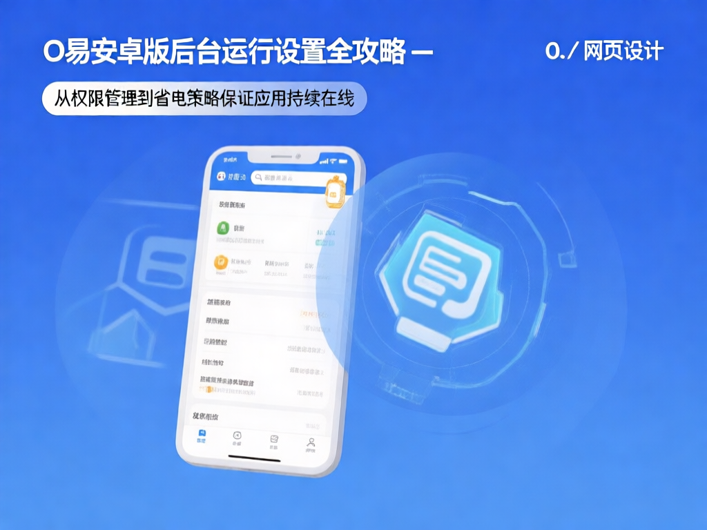 O易后台运行设置示意图